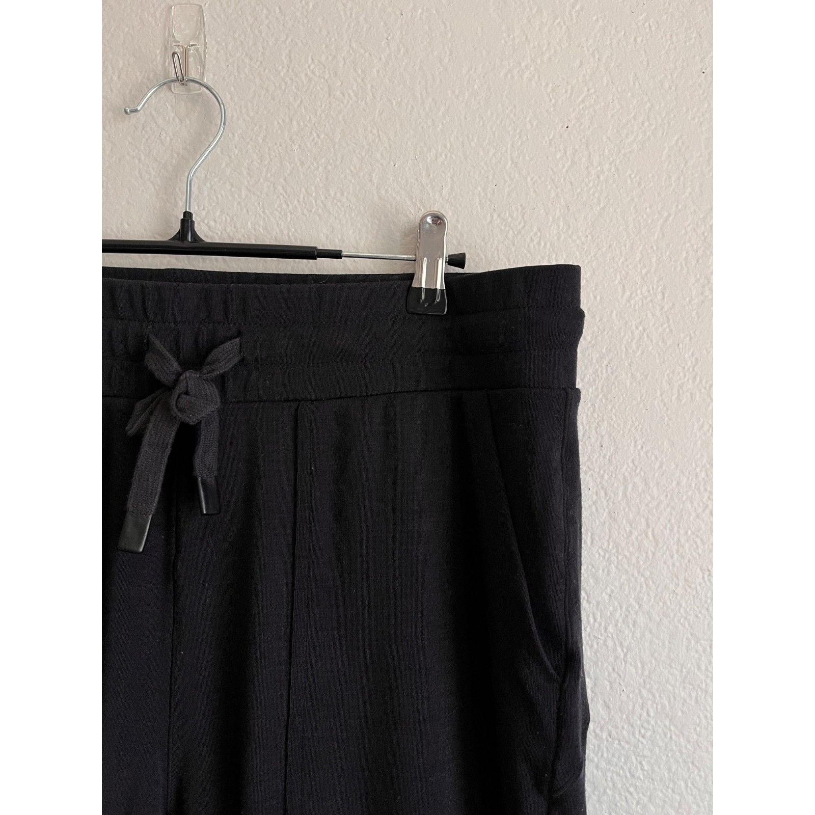 Branwyn Women's Merino Wool Joggers In Black Size Large — image 2 of 4